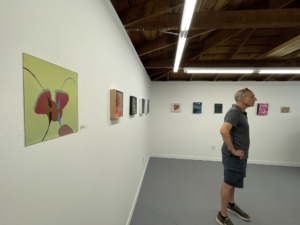 View of the Studio Break Invitational opening reception in July 2025