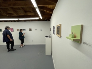 View of the Studio Break Invitational opening reception in July 2025